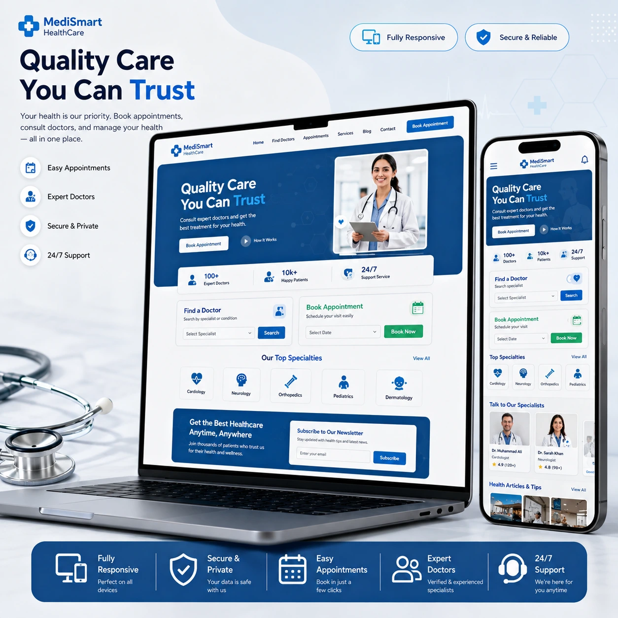 Oladoc website screenshot